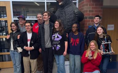 photo of the OHVA quiz bowl team