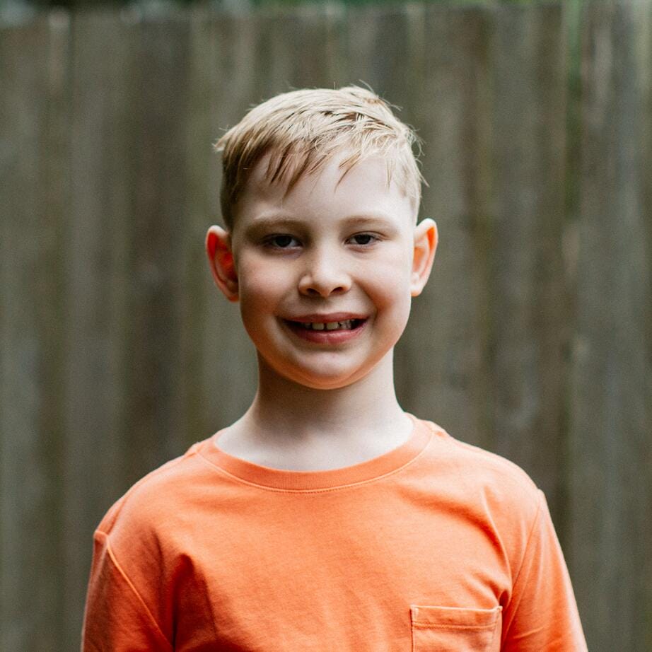 Student smiling