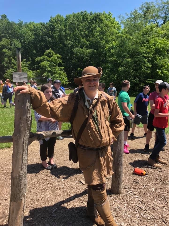 Mr. H at Camp